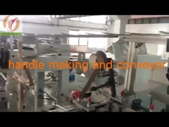 200 Pcs/Min 120-330mm Width Gift Bag Making Machine With D Cut