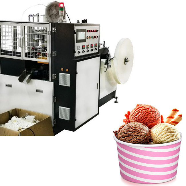Hot And Cold Drink 85 Pcs/Min Glass Paper Cup Making Machines